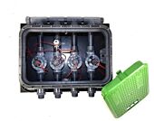 Automatische verdelerset in put voor pomp - 4 groepen