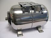 RVS Membraantank 60 liter Horizontaal Zilmet Inox Pro met pompplateau