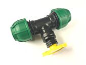 Afdruipventiel T stuk 25mm