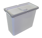 Zoutvat tbv mini KB/Sumo ext 38x18,5-33 16 L (meerpijs)