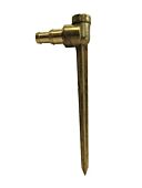 Messing Grondpen 1/2" bi.dr.+tule vyr