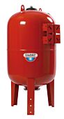 Membraantank 100 ltr. verticaal 1" + afdekkap