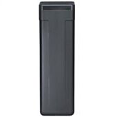 Zoutvat hoogte 89 cm - diameter 46 cm