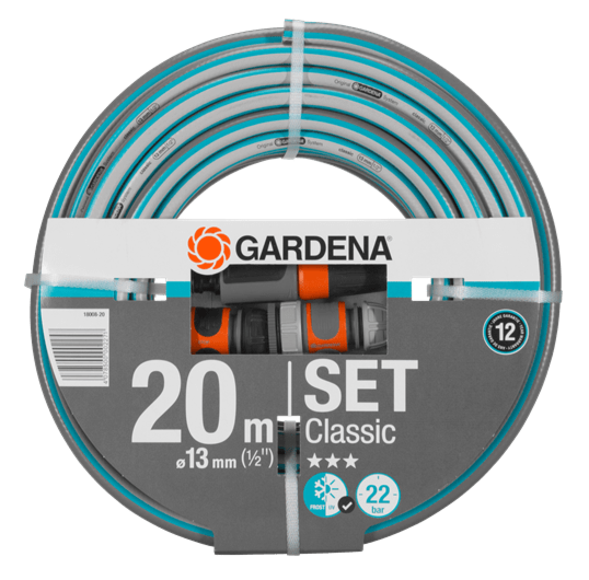GARDENA Classic Slang 13mm (1/2"), 20 meter set
