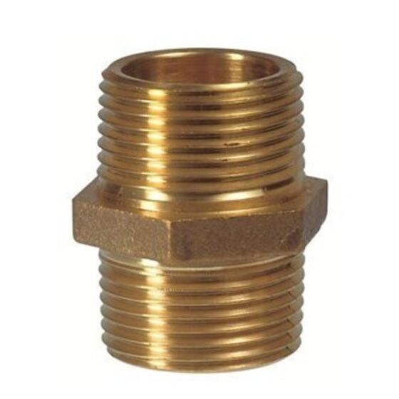 Messing nippel 1 1/2"