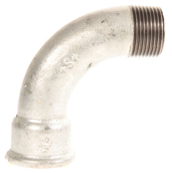 Bocht binnendraadx buitendraad 1 1/4" - 90 gr.