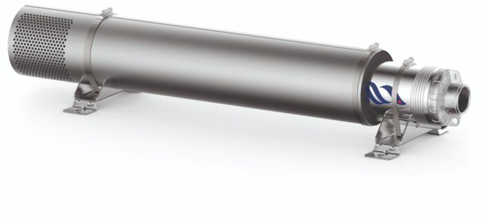 Pedrollo Koelmantel met filter voor 4” motoren van 1PK t/m 2PK – Ø118 (L= 650mm)