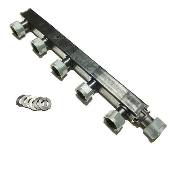 5-weg LEV verdeelunit met koppeling