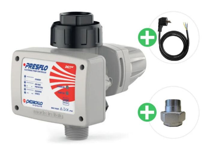 DG Flow Presflo PF1215 inclusief kabel en koppeling