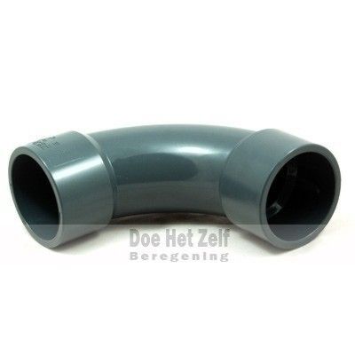 PVC spuitgietbocht 90° |  20 mm