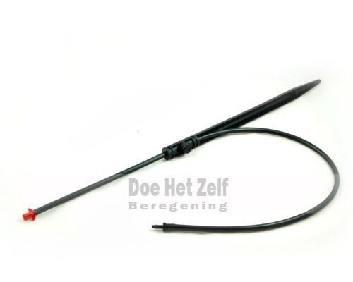 Rain Bird Jet Spike sproeier rood 360 graden op grondpen