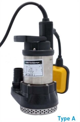 Robu dompelpomp JS-250 A - max 195 ltr p/minuut