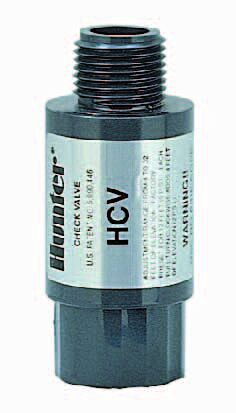 Hunter terugslagklep 3/4" bi.dr. x bui.dr.