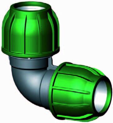 Knie 40 mm Pe