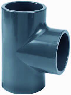 PVC T-stuk 50 mm - 16 bar