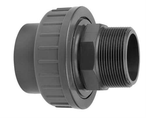PVC koppeling 25 x 3/4" buitendraad