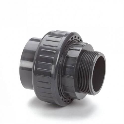PVC koppeling 50 mm x 1 1/2'' buitendraad
