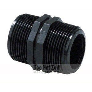 P.P. nippel 3/4" x 3/4"