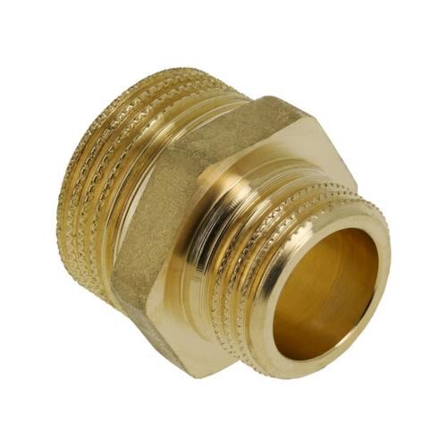 Messing Verloopnippel 1 x 1/2