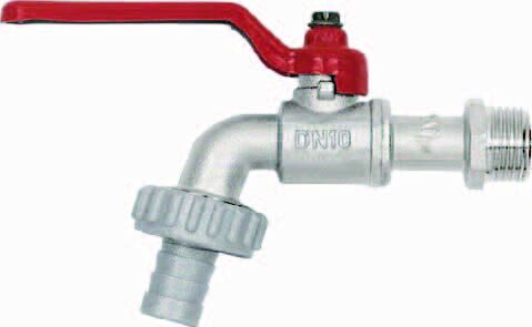 Tap kogelkraan met wartel 3/4"x20 mm