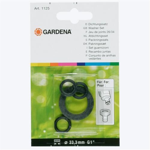 GARDENA Set rubberringen Ø26,5mm (G3/4")