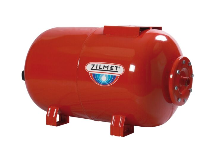 Membraantank 200ltr. horizontaal 1-1/2" + afdekkap